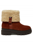 Tommy Hilfiger Saapad Faux Fur Suede Roll-Down Boot FW0FW08158 Pruun 41