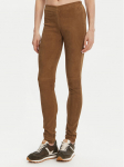 Serge Pariente Nahkp&uuml;ksid Strechy Vs Pruun Slim Fit