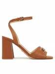 Guess Sandaalid FLJGRT LEA03 Pruun