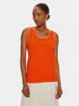 United Colors Of Benetton S&auml;rkpluus 34G7DH00W Oranž Regular Fit