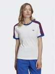 adidas T-s&auml;rk Tape HL9172 Valge Regular Fit