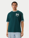 DC Shoes T-s&auml;rk Skateball Jersey EDYKT03542 Roheline Regular Fit
