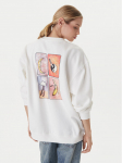 RVCA Pluus Spanky Loteria 23B463501 Valge Oversize