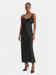 Fracomina Kokteilikleit FS26SD2007W58301 Must Slim Fit