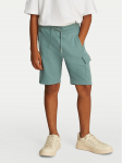 Calvin Klein Jeans Spordi&scaron;ortsid IB0IB02440 Roheline Relaxed Fit