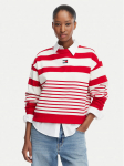 Tommy Jeans Pluus DW0DW22824 Punane Regular Fit