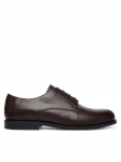 Calvin Klein Poolsaapad Ess Rubber Derby Lth HM0HM02056 Tumepruun