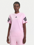 adidas T-s&auml;rk Future Icons 3-Stripes JE0240 Roosa Regular Fit