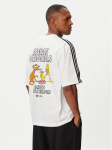 adidas T-s&auml;rk Little Santas Helper Graphic LG5060 Valge Regular Fit