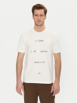 C.P. Company T-s&auml;rk 18CMTS107A110301W Valge Regular Fit XXL
