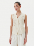 TWINSET Vest 251TP2161 Beež Slim Fit