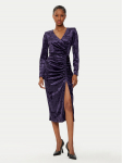 Rinascimento Kokteilikleit CFC0121946003 Lilla Regular Fit