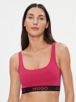 Hugo Rinnahoidja-top Sporty Logo 50480172 Roosa