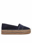 Tommy Hilfiger Espadrillid Denim Platform Espadrille FW0FW08543 Tumesinine 40