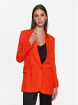 TWINSET Pintsak 231TT2144 Oranž Regular Fit