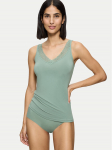 Triumph Top Feel Of Modal 10221637 Roheline Slim Fit