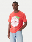 Jack & Jones T-s&auml;rk Holiday Cartoon 12287550 Punane Relaxed Fit