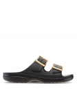 Crocs Pl&auml;tud Saturday Sandal Metallic Buckle 213316 Must