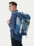 Tommy Jeans Seljakott Tjm Denim Patchwork Backpack AM0AM14268 Sinine
