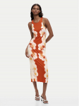 Desigual Igap&auml;evane kleit Jasmine 26SWVK37 Oranž Slim Fit