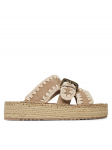 Mou Espadrillid Jute sandal MU.SW641003A Roosa