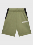 Napapijri Riidest &scaron;ortsid Pinta NP0A4GX8 M Roheline Regular Fit