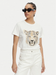 LOLA CASADEMUNT T-s&auml;rk MS2615009 Valge Regular Fit