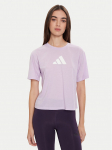 adidas Tehniline s&auml;rk Train Essentials Big Logo JY2183 Lilla Regular Fit