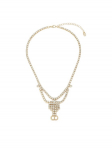 TWINSET Kaelakee Collana 241TA4542 Kuldne