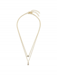 Luv AJ Komplekti kuulub kaelakeed Stellar Bezel Charm Necklace Set HOL22-N-SBCN-G Kuldne