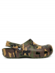 Crocs Pl&auml;tud Classic Camouflage Clog 211879 Roheline