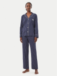 LAUREN RALPH LAUREN Pidžaama I818702 Tumesinine Regular Fit