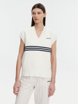 adidas Kampsun 3-Stripes JJ3486 Valge Loose Fit