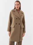 Pinko Villane mantel Effetto 101747 Y7DY Pruun Regular Fit