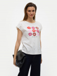 Vero Moda T-s&auml;rk Cysma 10328272 Valge Regular Fit M