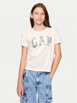 Gap T-s&auml;rk 628663 Valge Regular Fit