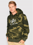 Alpha Industries Pluus Basic 178312C Roheline Regular Fit M