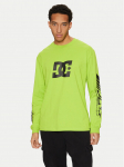 DC Shoes Pikkade varrukatega T-s&auml;rk Drivers Club ADYZT05406 Roheline Standard Fit