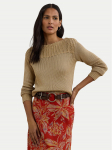LAUREN RALPH LAUREN Kampsun 200909317005 Beež Relaxed Fit