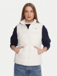 Tommy Jeans Varrukateta jakk DW0DW21622 Valge Slim Fit