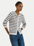 LAUREN RALPH LAUREN Kardigan 200P03495001 Valge Slim Fit