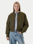 Tommy Jeans Bomber-jakk Essential DW0DW22046 Roheline Regular Fit