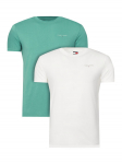 Tommy Jeans T-s&auml;rkide komplekt DM0DM22316 Roheline Slim Fit