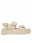 Tommy Hilfiger Sandaalid Leather Sporty Platform Sandal FW0FW09119 Beež 36