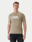 KARL LAGERFELD T-s&auml;rk 755780 562235 Khakiv&auml;rviline Regular Fit