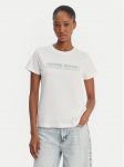 Guess Jeans T-s&auml;rk W6GIC5 K8HM0 Valge Regular Fit