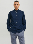Jack & Jones S&auml;rk 12182486 Tumesinine Slim Fit