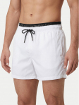 EA7 Emporio Armani Ujumis&scaron;ortsid 7M001689 AF21074 U0002 Valge Regular Fit