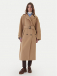 Weekend Max Mara Villane mantel Cadine 2525016022 Beež Regular Fit 40