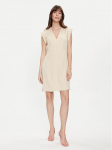 United Colors Of Benetton Igap&auml;evane kleit 46M4DV08O Beež Slim Fit